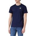 G-STAR RAW Men's Badge Logo+ T-Shirt, Blue (Servant Blue C336-1475), L