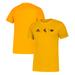 Men's adidas Gold Wyoming Cowboys Team Amplifier Performance T-Shirt