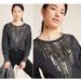 Anthropologie Tops | Anthropologie Chiara Sequined Top | Color: Gray | Size: Xs