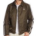 Levi's Jackets & Coats | Levi's Mens Olive Green Retro Stripe Coaches Jacket | Color: Brown/Green | Size: Xxl