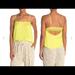 Free People Intimates & Sleepwear | Free People Electric Lemon Cami, New With Tags | Color: Yellow | Size: S