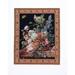 Corona Decor Corona Fabric Decor Tuscany Tapestry in Black/Brown/Pink | 51 H x 6 W in | Wayfair 4037