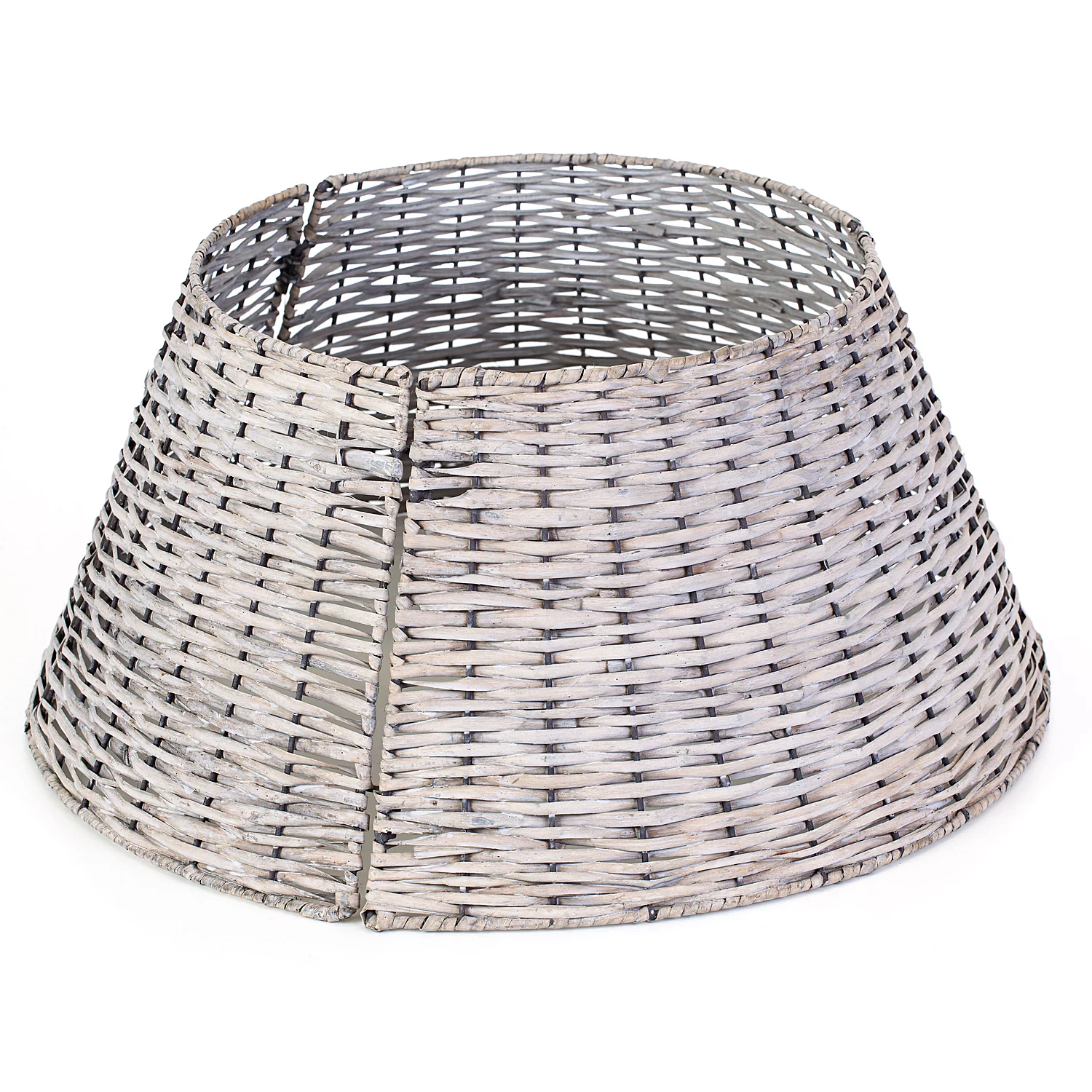 Cache-pied pour sapin de Noël, gris