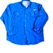 Columbia Jackets & Coats | Colombia Lined Windbreaker Longsleeve Button Up | Color: Blue | Size: M
