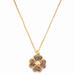 Kate Spade Jewelry | Kate Spade Spades & Studs Glitter Mini Pendant Necklace | Color: Gold | Size: Os