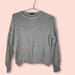Brandy Melville Sweaters | Brandy Melville Grey Cable Knit Sweater One Size | Color: Gray | Size: One Size Fits All