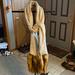 Anthropologie Accessories | Beautiful Anthropologie Scarf | Color: Tan | Size: Os