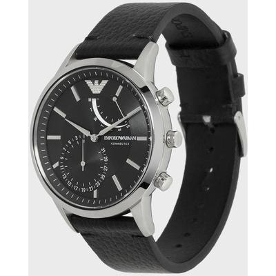 Leather Strap Watches - Black - Emporio Armani Watches