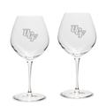 UCF Knights 2-Piece 22oz. Luigi Bormioli Titanium Robusto Wine Glass Set