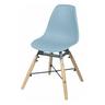 Urban Living - Chaise scandinave chaise de bureau chaise enfant scandinave bleu en pp structure