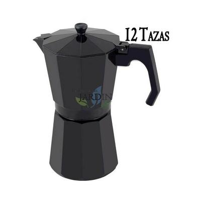 Suinga - Cafetière à induction en aluminium noir 12 tasses