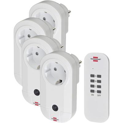 Brennenstuhl - Comfort-Line 1507050 Funk Steckdosen-Set Innenbereich 1000 w
