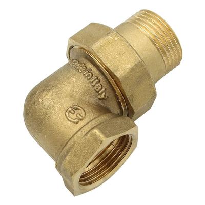 General Fittings - Mesing Rohr Winkelverschraubung 1 Zoll ig/ag Gewinde Fitting Image