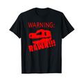 Warnung Rawr Dino T-Shirt