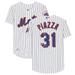 Mike Piazza New York Mets Autographed Mitchell and Ness Cooperstown Collection Pinstripe Authentic Jersey with "HOF 2016" Inscription