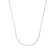 Amor Collier 925 Sterling Silber Unisex Damen Herren Halsschmuck, 50 cm, Silber, Kommt in Schmuck Geschenk Box, 2017486