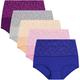 YaShaer Women High Waist Cotton Knickers Briefs Tummy Control Underwear C-Section Recovery Soft Stretch Panties Underpants