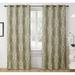 Alcott Hill® Annabel Paisley Blackout Thermal Grommet Curtain Panels Polyester in Green/Blue | 63 H x 50 W in | Wayfair