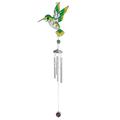 Arlmont & Co. Afaf Hummingbird Wind Chime Resin/Plastic | 31 H x 5 W x 4 D in | Wayfair 5573A1F2F49E41A5BE28FCE822606D1B