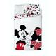 Aymax - Parure de lit simple - Mickey et Minnie - 140 cm x 200 cm