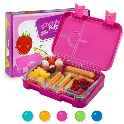 Schmatzfatz junior Lunchbox 6 Fächer 21,3 x 15 x 4,5 cm (BxHxT) - Klarstein Image