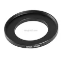 Filtre d'anneau métallique noir 37mm-52mm 37-52mm 37 à 52mm