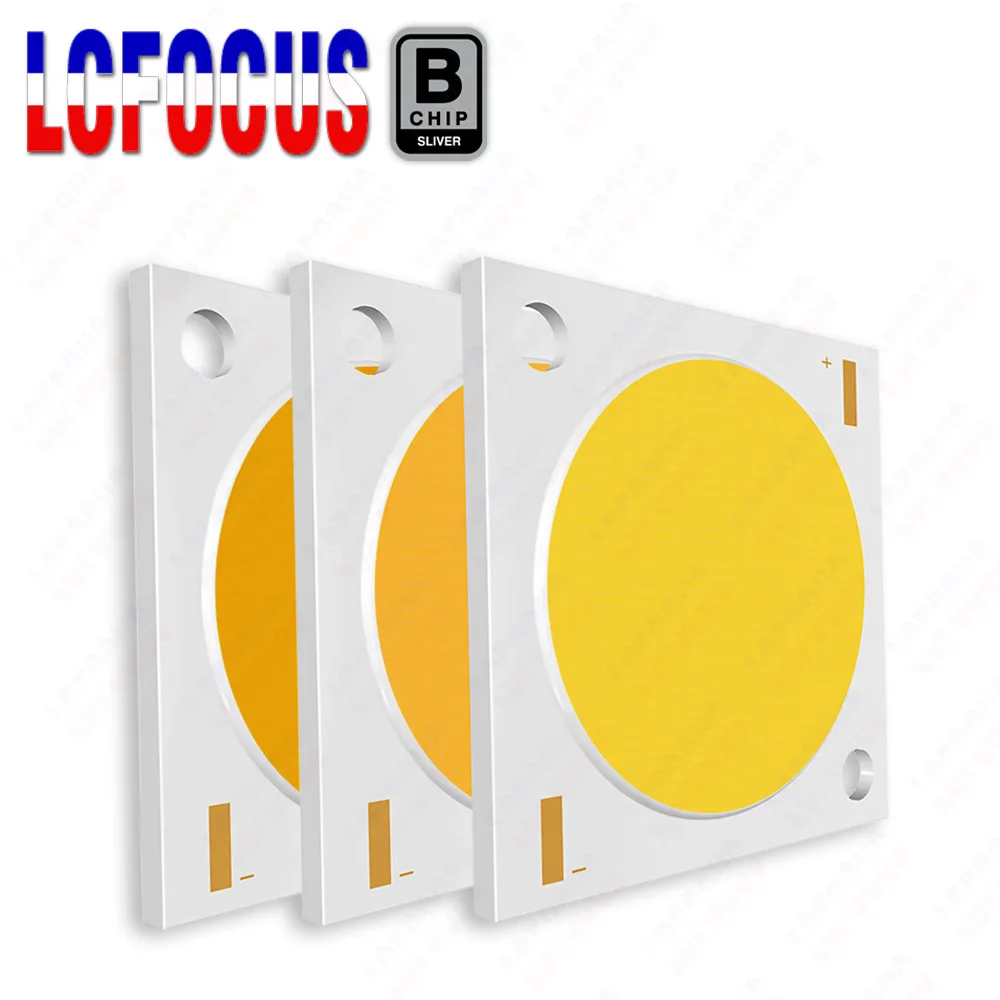 Puce LED CRI Ra 80 COB 20W 30W 40W 50W 60W 70W 80W 90W 100W Lumière chaude Lumière naturelle Lumière blanche Lumière froide 3000K 4000K 6000K 2828 Ampoule Down Light Track Light Commercial Light