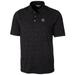 Men's Cutter & Buck Black South Carolina Gamecocks Big Tall Advantage Space Dye Polo