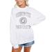 Women's Gameday Couture White Washington State Cougars Trendspotter Perfect Crewneck Pullover Lightweight Sweatshirt