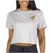 Women's Concepts Sport Gray Minnesota Vikings Narrative Cropped Top