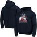 Men's Junk Food Navy Houston Texans Disney Mickey Quarterback Pullover Hoodie