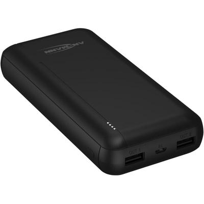 Ansmann - Powerbank 20000mAh - Power Bank 2 usb Ports & led Statusanzeige