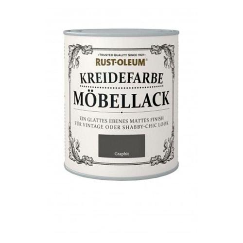 Kreidefarbe Möbellack 750ml Graphit – Rust-oleum