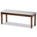 Teresa Modern and Contemporary Transitional Dining Bench