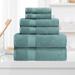 Superior Soft and Absorbent Zero Twist Cotton 6-piece Towel Set