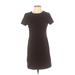 Old Navy Casual Dress - Shift: Black Solid Dresses - Women's Size Small Petite