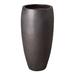 Emissary Home and Garden Indoor/Outdoor Ceramic Table Vase Ceramic in Black | 38.5 H x 19 W x 19 D in | Wayfair 12059MB-2