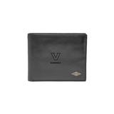 Men's Fossil Black Vanderbilt Commodores Leather Ryan RFID Flip ID Bifold Wallet