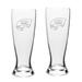 Western Kentucky Hilltoppers 2-Piece 23oz. Stylish University Pilsner Glass Set