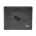 Men's Fossil Black UCF Knights Leather Ryan RFID Flip ID Bifold Wallet