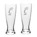 Cincinnati Bearcats 2-Piece 23oz. Stylish University Pilsner Glass Set