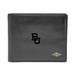 Men's Fossil Black Baylor Bears Leather Ryan RFID Flip ID Bifold Wallet