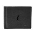 Men's Fossil Black Cincinnati Bearcats Leather Ingram RFID Flip ID Bifold Wallet