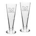 Miami University RedHawks 2-Piece 16oz. Classic Beer Pilsner Set