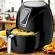 Bakaji - Friggitrice Aria Calda Digitale Senza Olio Airfryer 3,2 Lt Frigge Cuoce 1300W
