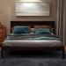 Sturdy Solid Pine Platform Bed with Headboard, No Box Spring Needed