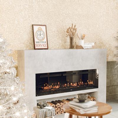 Clihome Ultra-thin Recessed Wall-Mounted Electric Fireplace