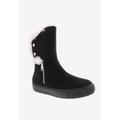 Wide Width Women's Furry Boot by Bellini in Black (Size 9 1/2 W)