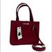 Nine West Bags | Nine West Mini Cross Body Purse Red Animal Print Design | Color: Red | Size: Os