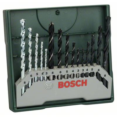 Bosch - Accessories 2607019675 X-Line 15teilig Universal-Bohrersortiment